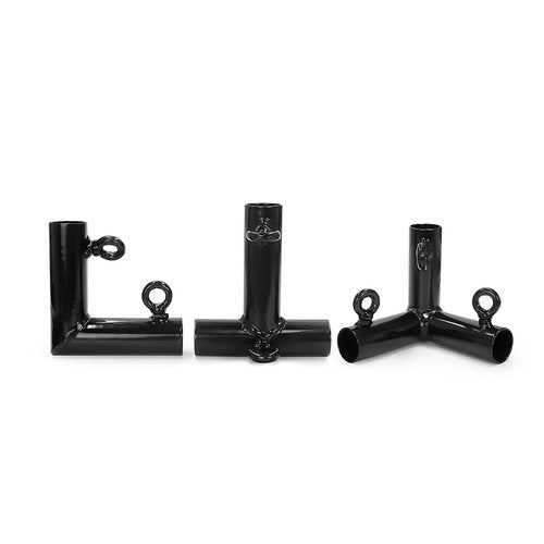 Aoneky 1 3/8 in Golf Frame Corner Kit for 10x10x10ft Practice Golf Cage Net - Fits 1" EMTs