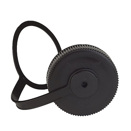 Nalgene 32oz Wide Mouth Water Bottle Cap Replacement Black Loop Top Lid (3-Pack)