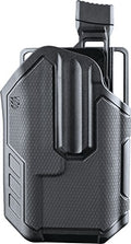 Omnivore Multi-Fit Stream Light Holster – Right Hand, Black, Fits 150+ Handguns