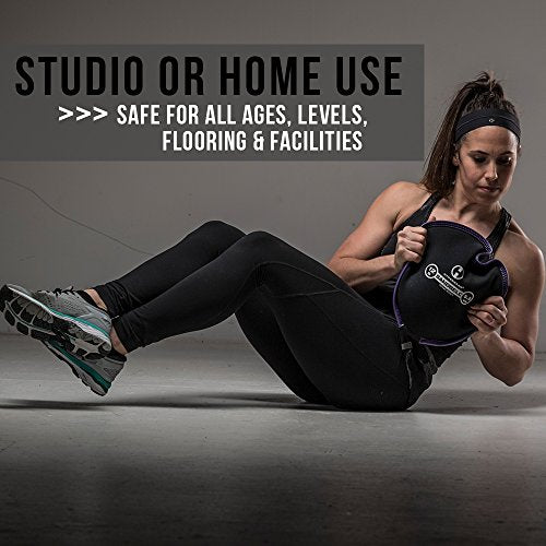 HYPERWEAR SandBell 25 lb Soft Sandbag for Strength Training & HIIT