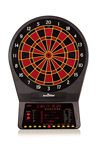 Arachnid Cricket Pro 800 Electronic Dartboard - 15.5" Regulation Size, 40 Games, 179 Variations