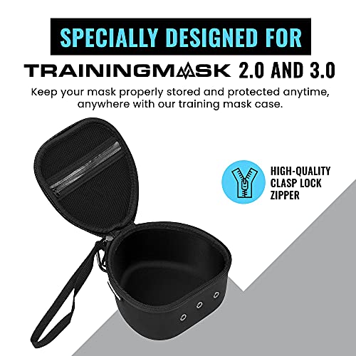 Hard Carry Case for Training Mask 2.0 & 3.0 - Portable Fitness Mask Pouch