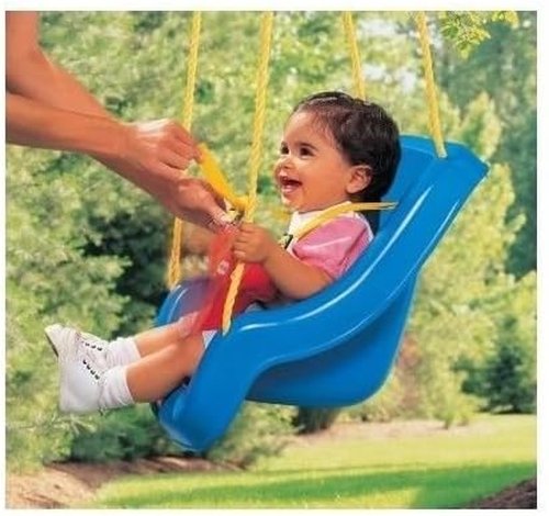 Little Tikes Baby Swing - Portable Hanging Rocker for Indoor/Outdoor Use | Adjustable Straps, 50 lb Capacity