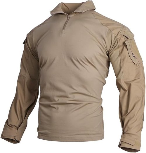 EMERSONGEAR Men's Tactical Shirt - Gen3 Quick-Dry Long Sleeve Combat BDU for Airsoft & Paintball
