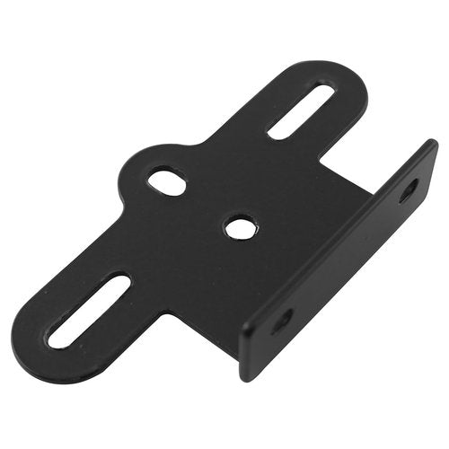 LQ Industrial Bicycle Rear Rack Reflector Fixing Clip L-Shape Mounting Plate Mountain Bike Tail Light Warning Plate Bicycle Reflector Bracket Mounting Bicycle Rear Rack Bracket Black