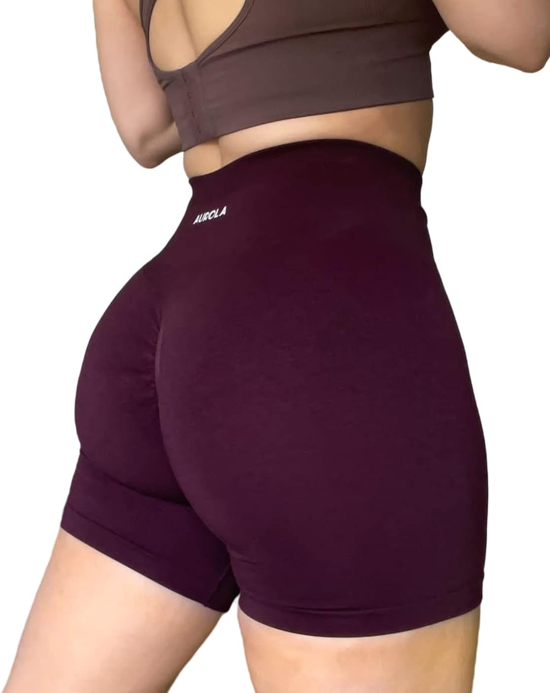 AUROLA Workout Shorts for Women - Seamless Scrunch Design for Gym, Yoga & Running | Active Fitness Wear