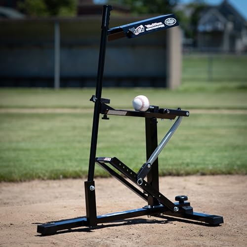 Manual Baseball & Softball Pitching Machine - Flame Pitching Machine Variation