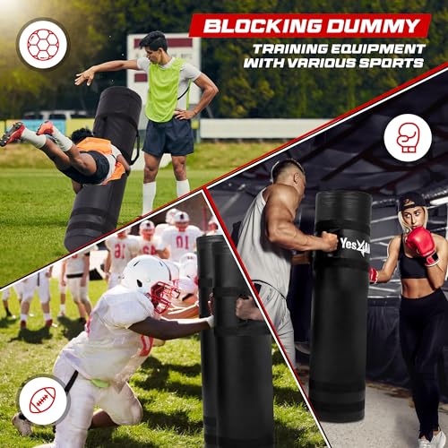 Yes4All 11LBS Tackling Dummy for Contact Sports Training — Durable Football & Martial Arts Dummy
