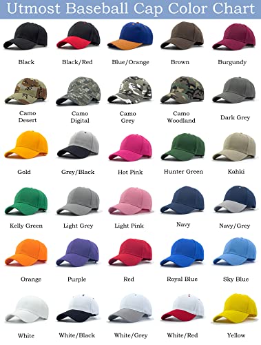 Structured Baseball Cap with Adjustable Closure - Performance Outdoor Hat