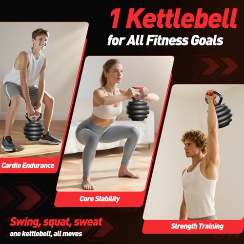 FITPLAM 35LB Adjustable Dumbbell Set 5-in-1 Home Gym Weights for Men Women