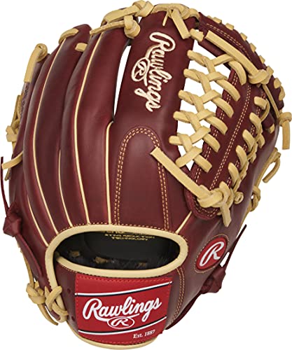 Rawlings Sandlot Series 11.75 Inch Baseball Glove Modified Trap-Eze Web Right Hand Throw