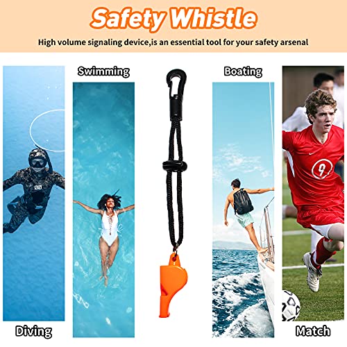 Black 5ft Surface Marker Buoy SMB with Reel, Whistle & Safety Clip for Diving