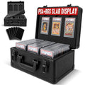 3-Row Card Storage Case with Foam Protection for PSA & Graded Cards