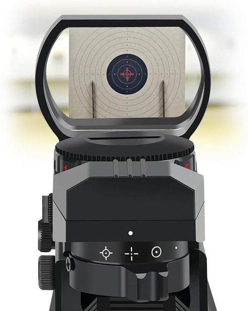 Feyachi Reflex Sight - Adjustable Reticle with Red & Green Options | Versatile 4 Style Design