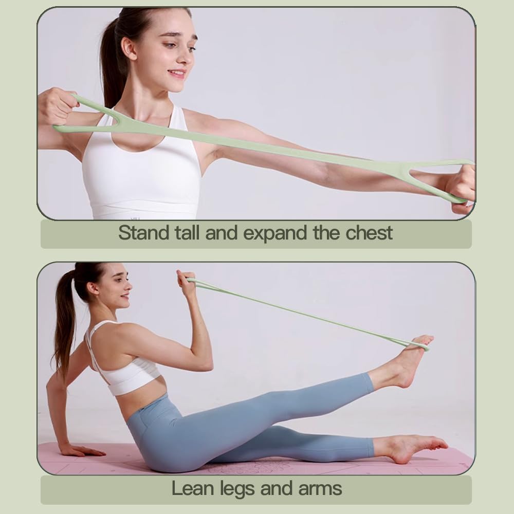 Skiennix Figure 8 Resistance Band - Upgraded for Physical Therapy | 3 Resistance Levels for All Ages