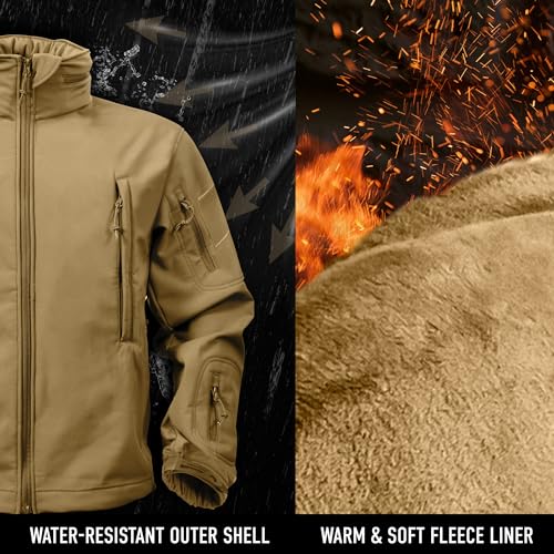Rothco Special Ops Soft Shell Jacket - Gunmetal Grey Medium