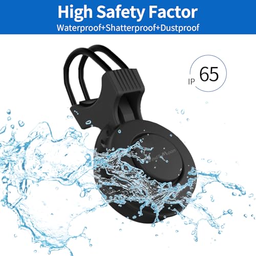 120dB Electric Bike Horn with 4 Sound Modes - Compact Waterproof Cycling Accessory
