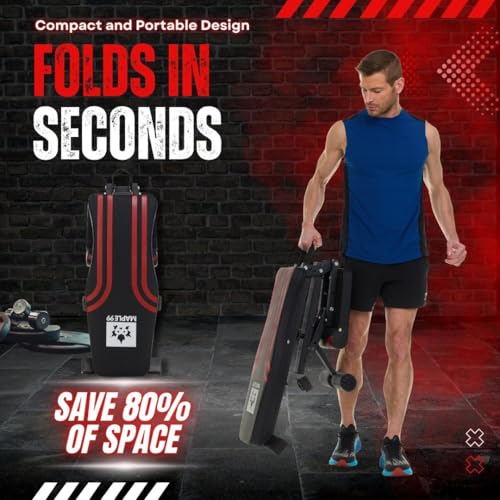 Adjustable Weight Bench - Heavy-Duty Foldable Gym Workout Equipment