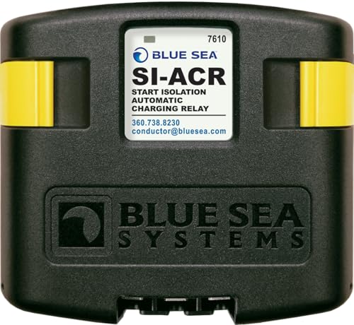 Blue Sea Systems SI-ACR 120A Automatic Charging Relay 12/24V for Marine & Automotive