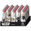 BIC Animal Lover Series Maxi Pocket Lighters - Pack of 50, Child-Resistant
