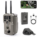 GardePro E8 2.0 Pro Trail Camera with WiFi & 4K Video - Dual Antennas