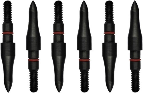 Archery Field Points 17/64 Inch 9/32 in 19/64 Inch 5/16 in (12 Pack) for Field Target Practice Shooting