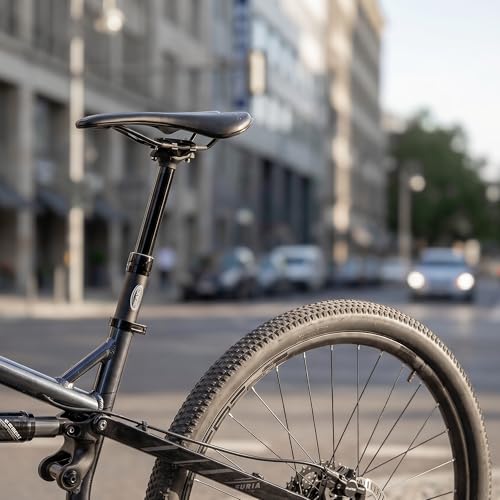 Bike Dropper Seat Post 27.2mm 125mm Travel - Adjustable Mountain & Gravel Bike Post - 30.9mm Variation