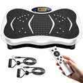 GMCXAX WhiteEdge Vibration Plate Exercise Machine with Auto & Manual Modes