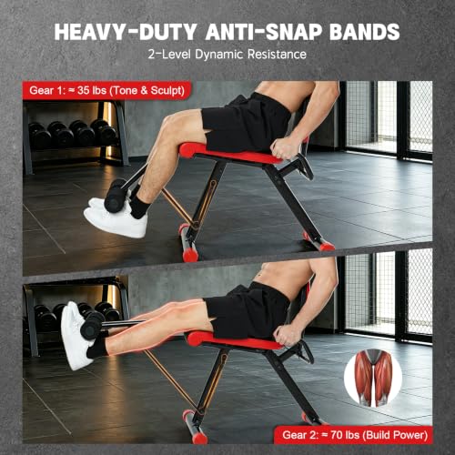 Seated Leg Extension Machine for Home Gym - Quadriceps & Thigh Workout Equipment