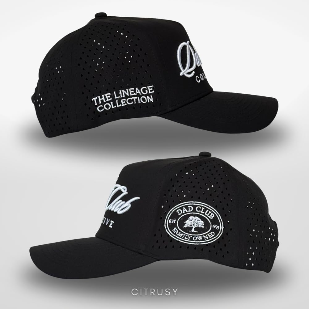 Skiennix Athletic Trucker Golf Hat - Breathable Waterproof 5 Panel Cap for Men | Ideal for Running