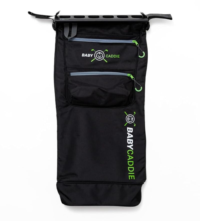 Golf Bag for Baby Stroller - Fits Full Set of Clubs with Organizer & Carry Strap