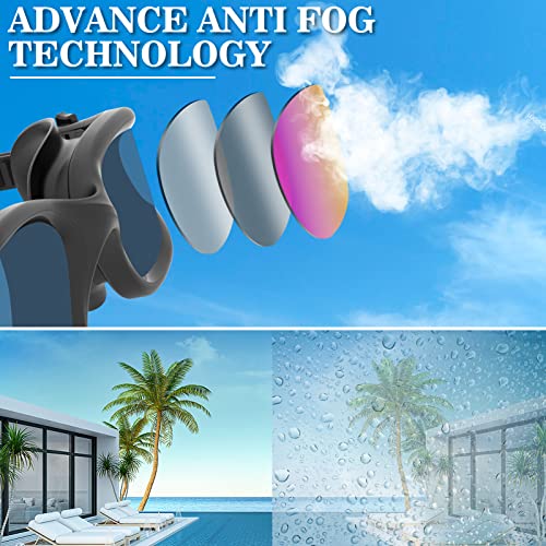 Swimming Goggles for Men Women Teens Anti Fog UV Protection Clear Vision