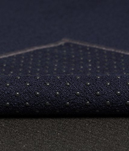 Manduka Yogitoes Hot Yoga Mat Towel Midnight 71 x 24 in - Non-Slip, Sweat-Absorbent