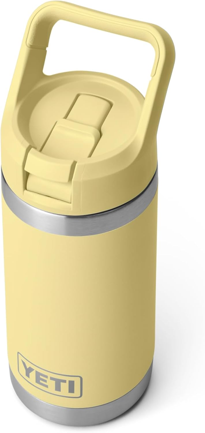 YETI Rambler Jr. 12 oz Kids Bottle - Durable Design with Straw Cap for Easy Drinking