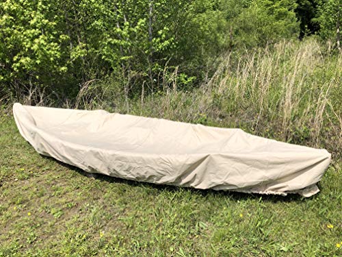 14-15 ft Waterproof Canoe & Kayak Cover - UV & Dust Proof Outdoor Storage