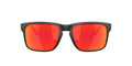 Oakley Holbrook 9102 Sunglasses (Matte Black, Prizm Ruby)
