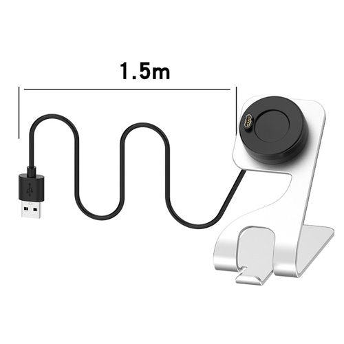Compatible with Garmin Epix Pro 51mm USB Charger Dock, LOKEKE Replacement USB Charger Charging Cable Dock with Desktop Stand Holder Compatible with Garmin Epix Pro/Venu 3/3S/ Vivoactive 5/5