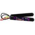 EMEPOVGY NiMH Airsoft Battery 9.6V 1700mAh Rechargeable Nunchuck Stick Battery Pack with Mini TMY Plug for Air Soft Gun Rifle