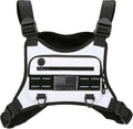 Sports Chest Bag For Men Women, Running Vest Bag With Built,Phone Holder For Workouts&Ski&Cycling&Hiking,Motorcycle Accessories