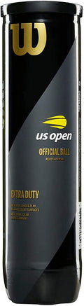 WILSON US Open Tennis Balls - Extra Duty, Single Can (4 Balls)
