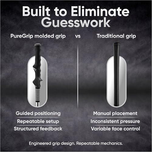 PureOne PureGrip Golf Training Aid Club Right-Handed - Improve Grip & Accuracy