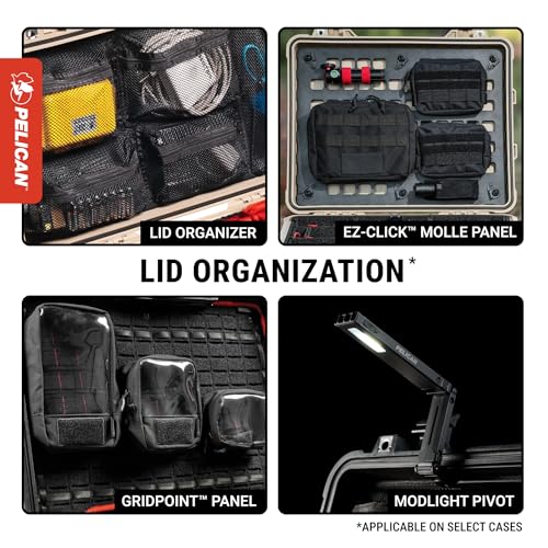 Pelican 1200 Waterproof Hard Case with Foam - OD Green, Single Variation
