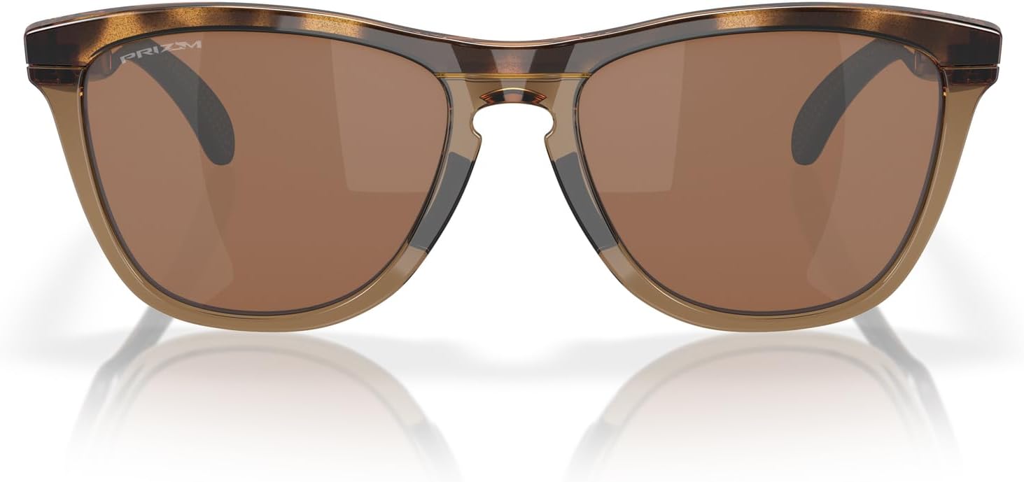 Oakley Frogskins Sunglasses - Low Bridge Fit Round Design for Unisex Adults | Stylish & Comfortable