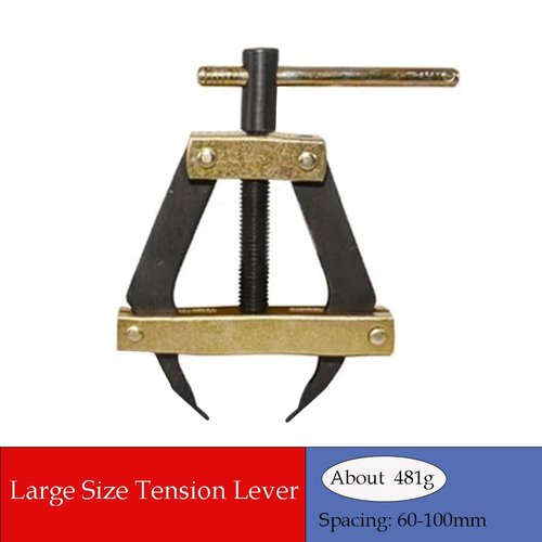 Roller Chain Tools, 25-60/60-100 Holder Puller&Breaker Cutter, Chain Detacher Breaker Cutter Tool Roller Chain Puller Holder Connecting for Bicycle Bike Motorcycle (S+L)