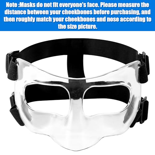 Nose Guard for Broken Nose - Adjustable Face Shield Mask with Pads - Nasal Mask