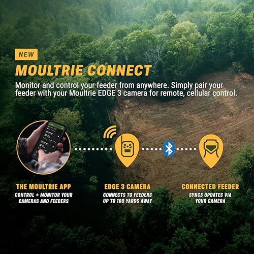 Moultrie Pro Hunter III Bluetooth Directional Feeder Kit for Deer Hunting