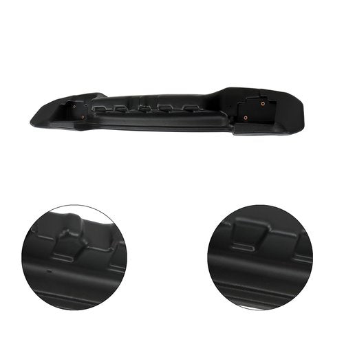 Black Golf Cart Rear Bumper Replacement for Yamaha Golf Cart Models G29 Drive & Drive2 JW1-K7540-00