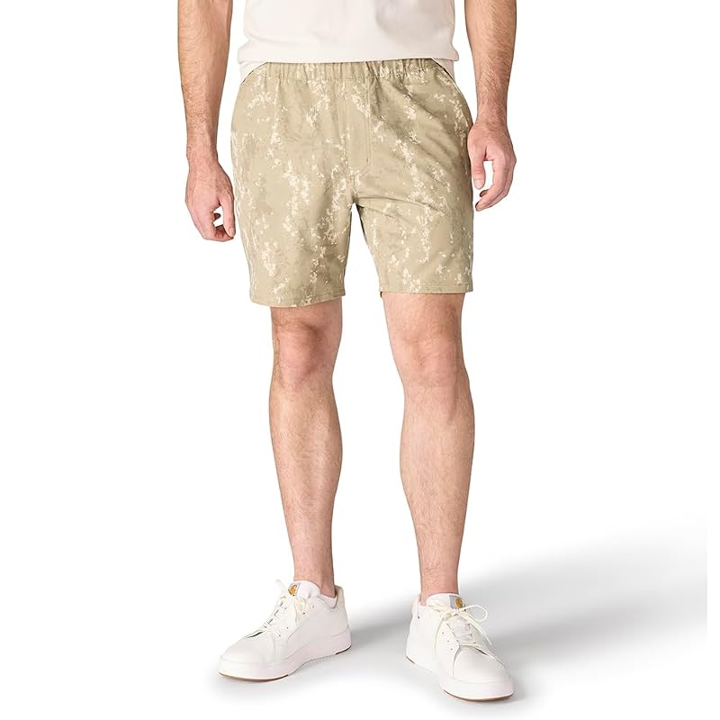 Carhartt Men’s Force Sun Defender Relaxed-Fit Pull-On Short Tan Terrain Camouflage - Medium