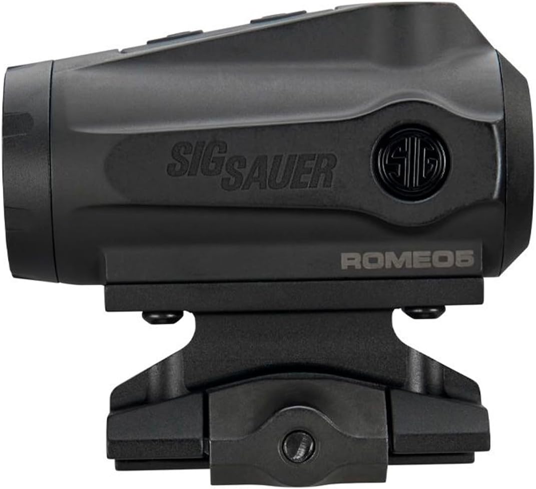 SIG SAUER ROMEO5 GEN II 1x20mm Compact Waterproof Rifle Dot Sight - 12 Illumination Settings, Parallax-Free Design