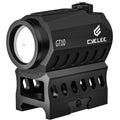 Cyelee GT10 Mini Green (Not Red) Dot Sight 1x20mm 3 MOA Shake Awake Rifle Scope with Absolute Co Witness Riser